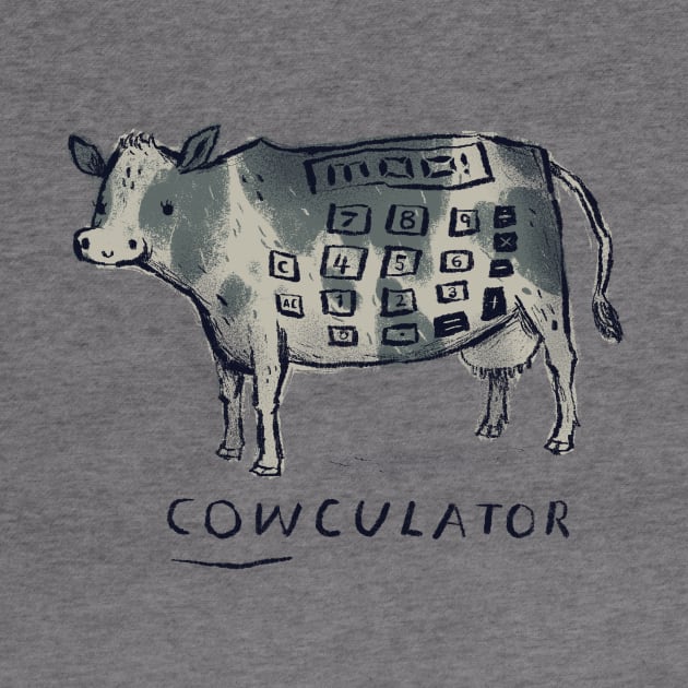 cowculator cow shirt by Louisros